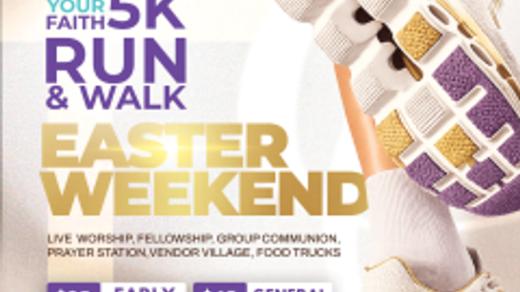 Exercise Your Faith 5K cover