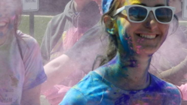 Maine South National Honor Society 13th Annual Spring COLOR RUN cover