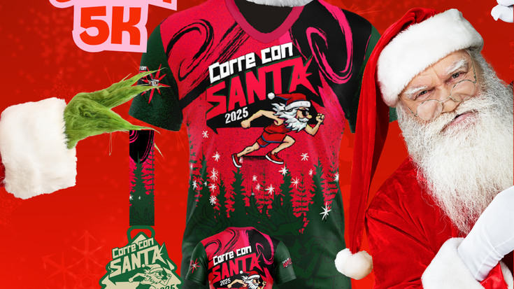 CORRE CON SANTA cover