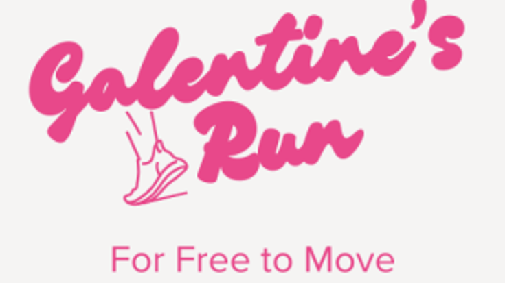 Galentine's Day Run for Free to Move cover