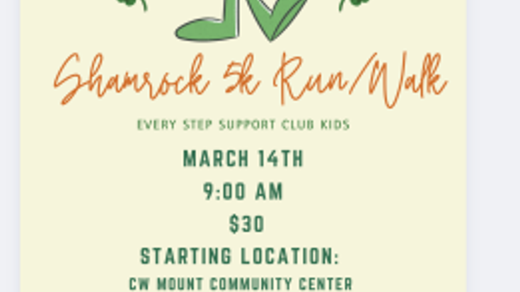 Boys & Girls Club of Tipton County Annual Shamrock 5k Run/ Walk cover