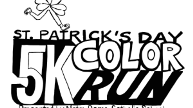 St. Patrick's Day 5k Color Run/Walk cover