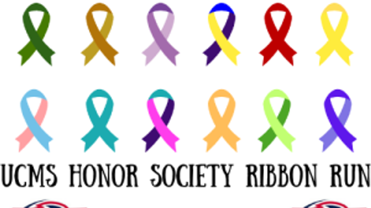 UCMS Honor Society Ribbon Run cover