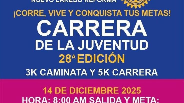 Carrera De La Juventud 28th Rotary cover