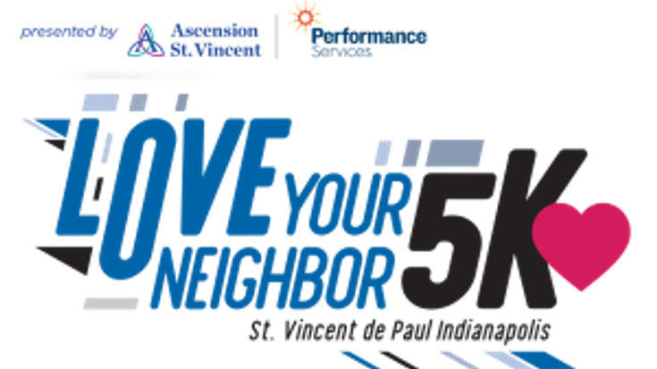 St. Vincent de Paul: Love your Neighbor 5k cover