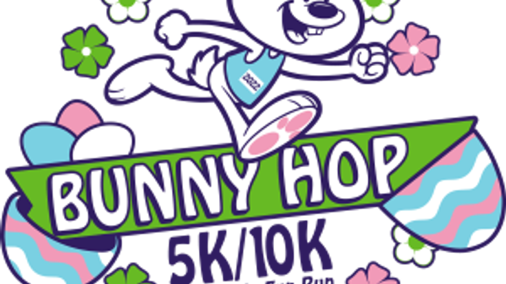 Kiwanis Bunny Hop 5K/10K Run/Walk and Kids 1 Mile Fun Run/Walk cover