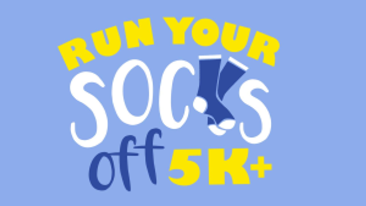 Run Your Socks off 5K + a little extra cover