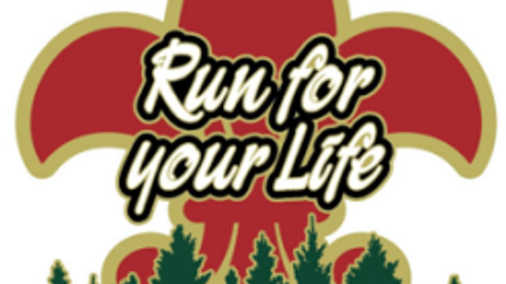 RUN FOR YOUR LIFE 5K AND 1 MILE URBAN TRAIL RUN 2026 17th Annual cover