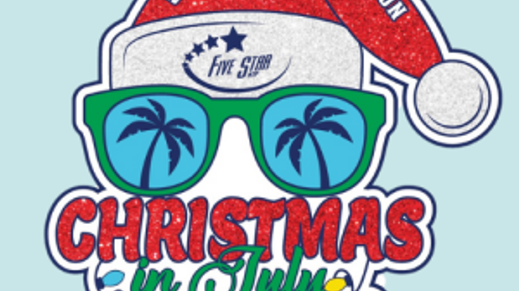 Christmas 5K/10K/Half Marathon in July - Shreveport cover