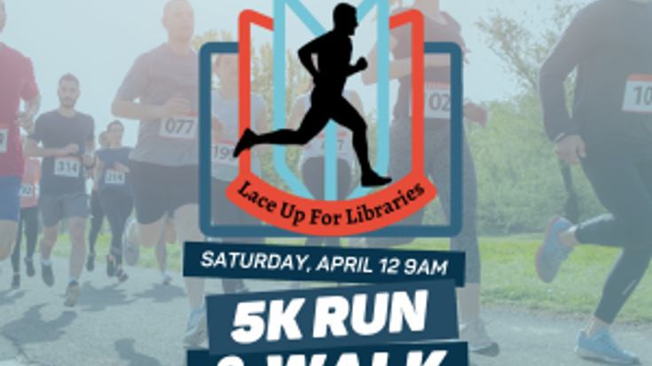 Lace Up for Libraries 5K Run/Walk cover