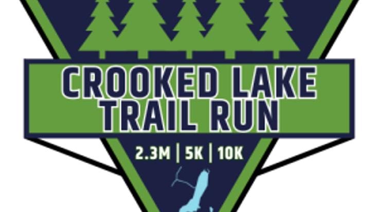 Crooked Lake Trail Run (2.3-Mile | 5K | 10K) cover