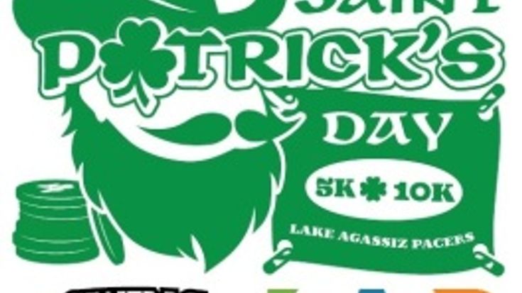 Lake Agassiz Pacers St. Patrick's Day 5K & 10K cover