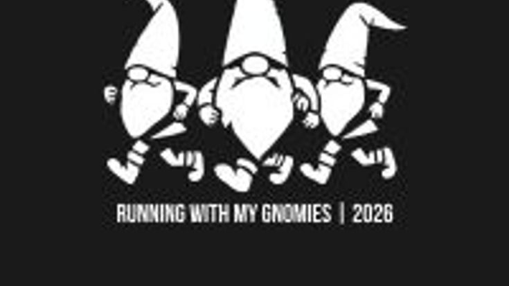 Running with my Gnomies 5k cover