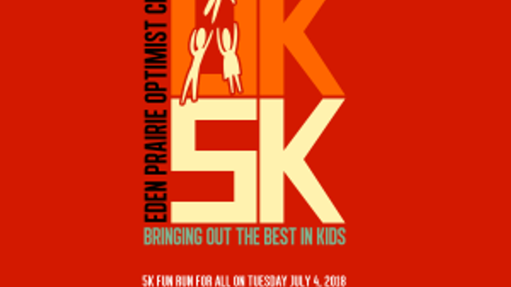 2026 Annual Optimist 5K Walk/Run (All Ages!) Bringing Out the Best in Kids! cover