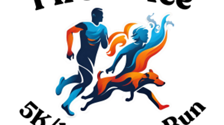 Fire & Ice 5K/1 Mile Fun Run/Walk Canicross 5k/1Mile cover