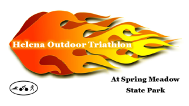 HELENA OUTDOOR TRIATHLON (HOTri) Triathlon/Aqua-bike/Duathlon/Super Sprint beginner race!! cover
