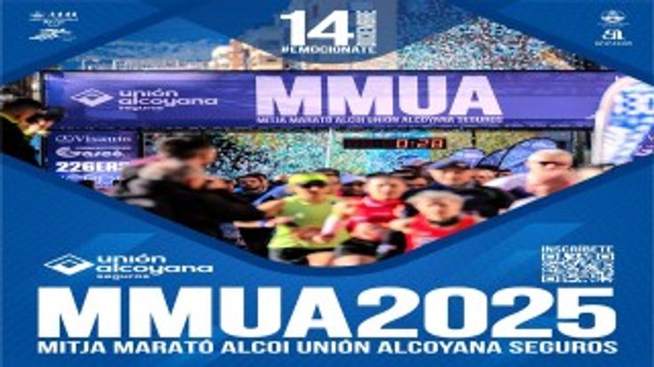 XIV MITJA MARATÓ UNIÓN ALCOYANA - MMUA2025 cover