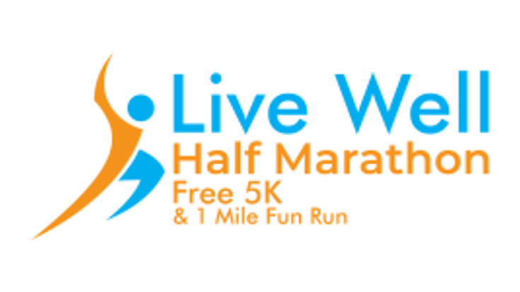 Live Well Half Marathon, Free 5K & 1 Mile Fun Run cover