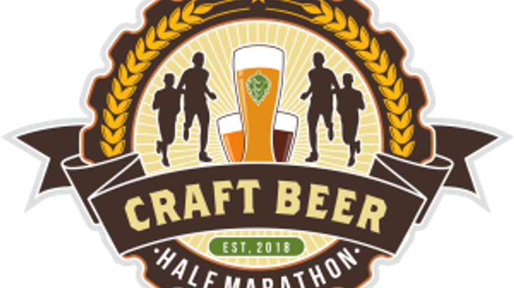 Craft Beer Half Marathon - Relay & 5 Miler cover