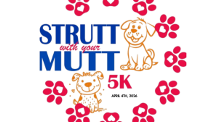 STRUTT with your MUTT 5k cover