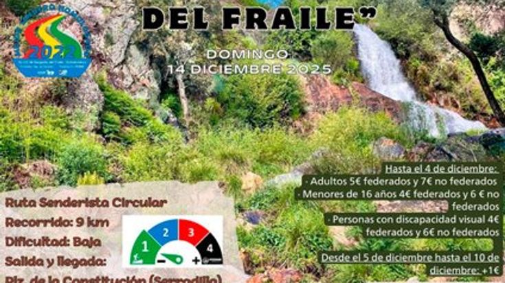 II Ruta Senderista Inclusiva Garganta del Fraile cover