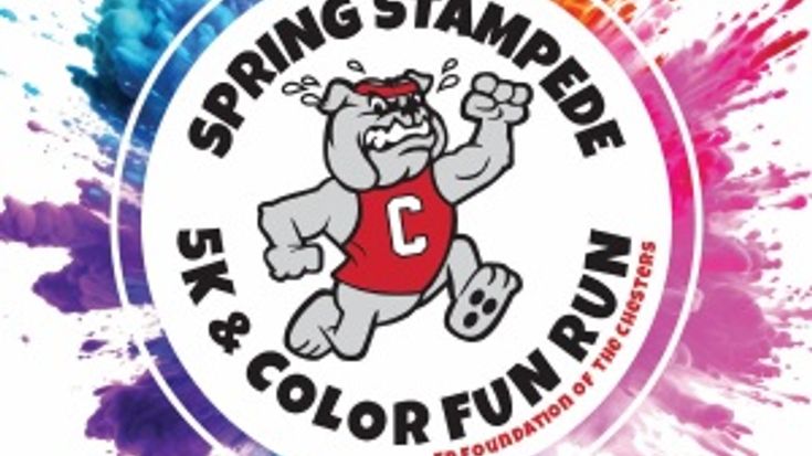 Spring Stampede 5K Walk/Run & Color Fun Run cover