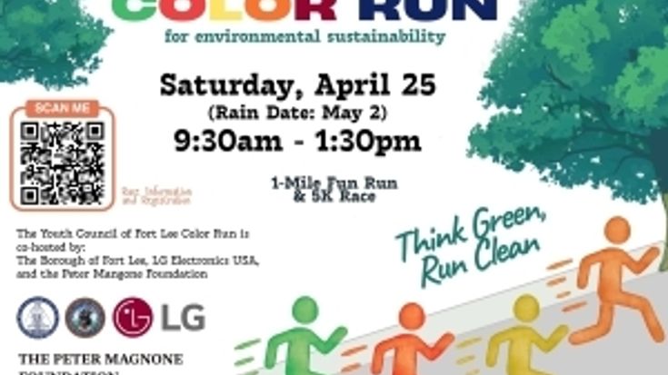 YCFL Color Run 2026 - Think Green, Run Clean cover