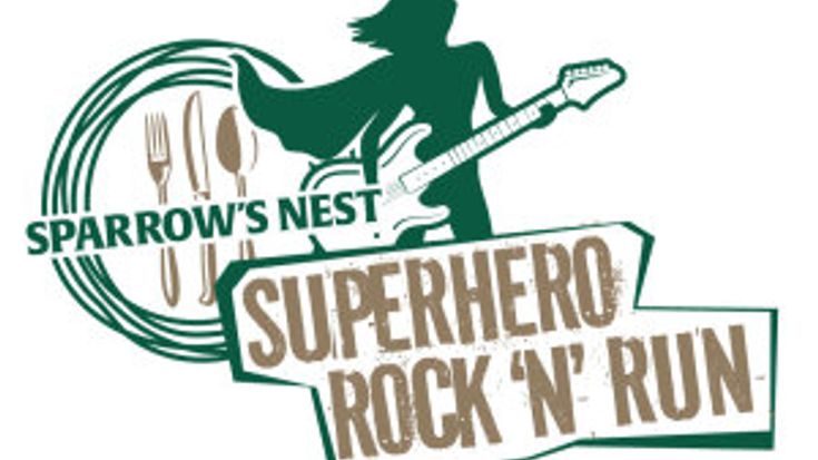 Sparrow's Nest Superhero Rock 'N' Run Challenge and 5K cover