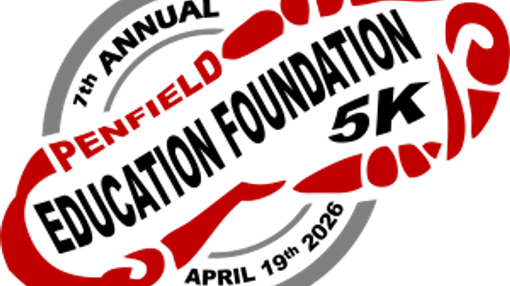 Penfield Education Foundation (PEF) 5K,  9am,  4/19/26 cover