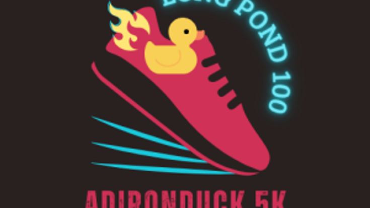 AdironDUCK 5K Trail Run Walk or Ride cover