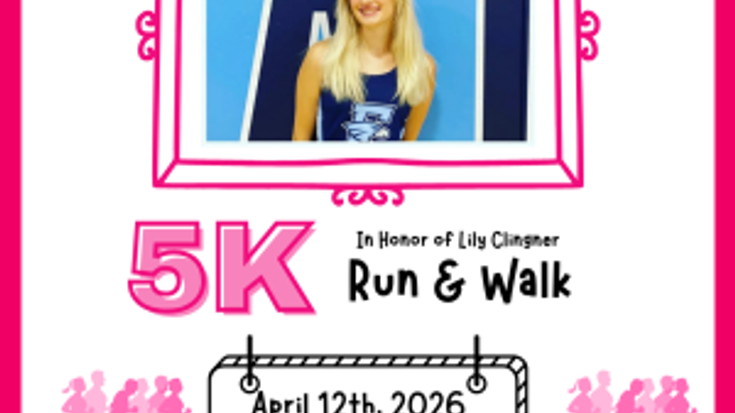 5k Run/Walk for Lily cover