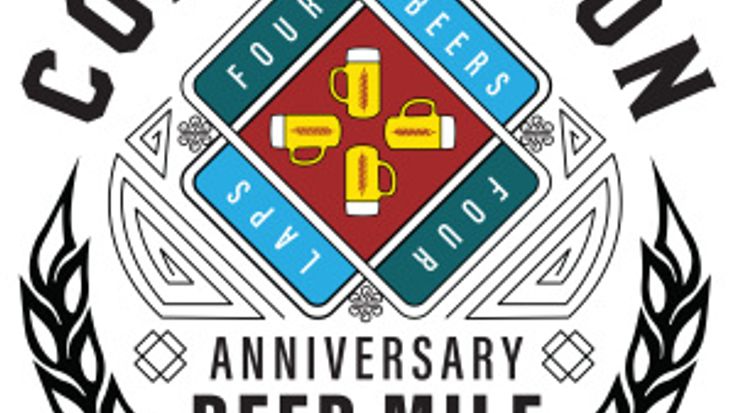 Combustion Anniversary Beer Mile cover