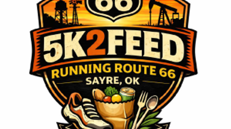5K2FEED RUNNING ROUTE 66- Sayre Food Pantry cover