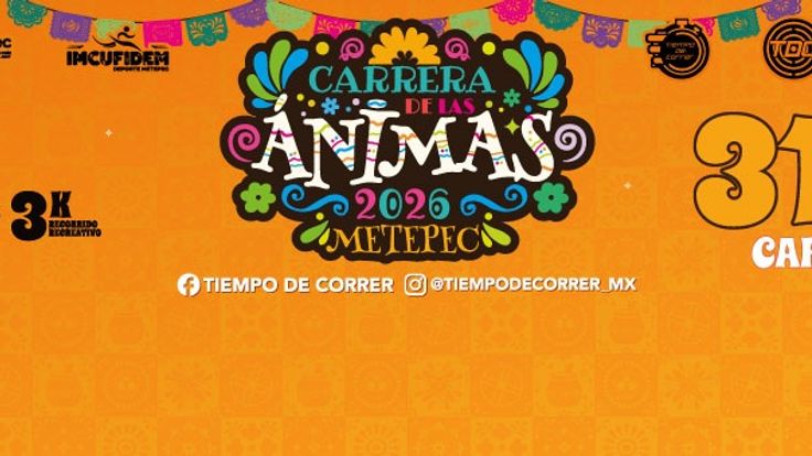 Carrera Las Ánimas de Metepec 2026 cover