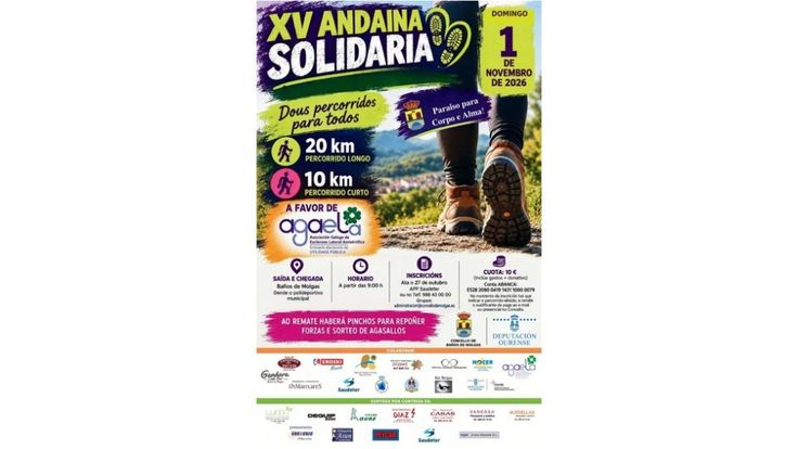 XV Andaina Solidaria Baños de Molgas cover