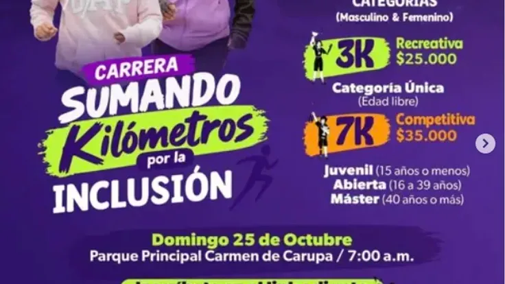 Sumando kilómetros por la inclusión cover