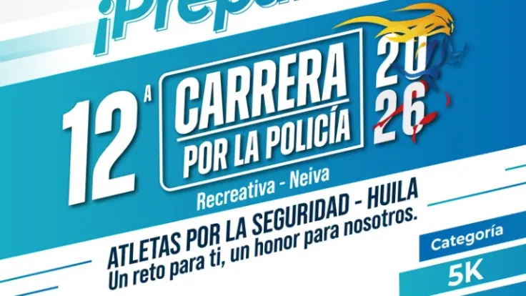 Carrera por la Policía Neiva cover