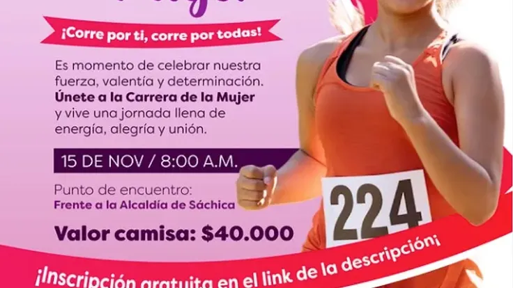 Carrera de la mujer Sáchica cover