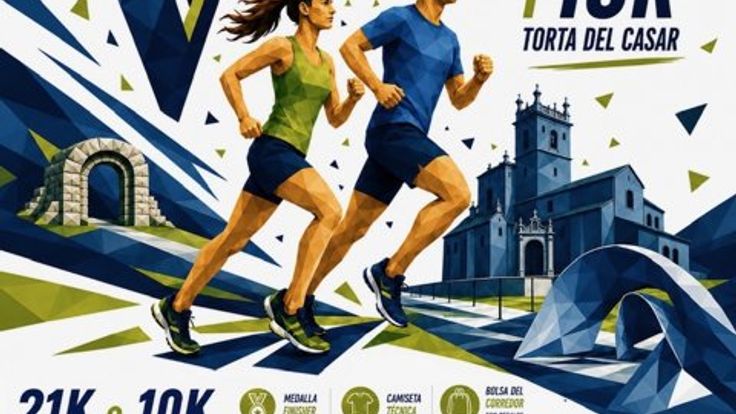V Media Maratón y 10K Torta del Casar cover