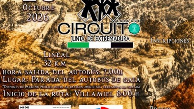 XI Edición Travesía Sierra de Gata cover