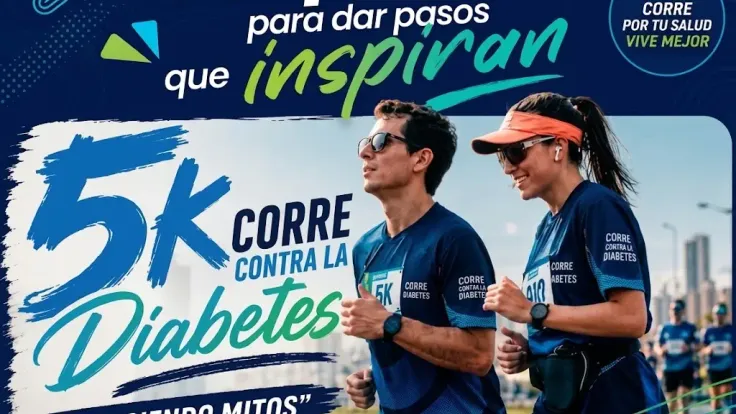 7ma Edición Carrera 5K Corre Contra la Diabetes Venciendo Mitos cover