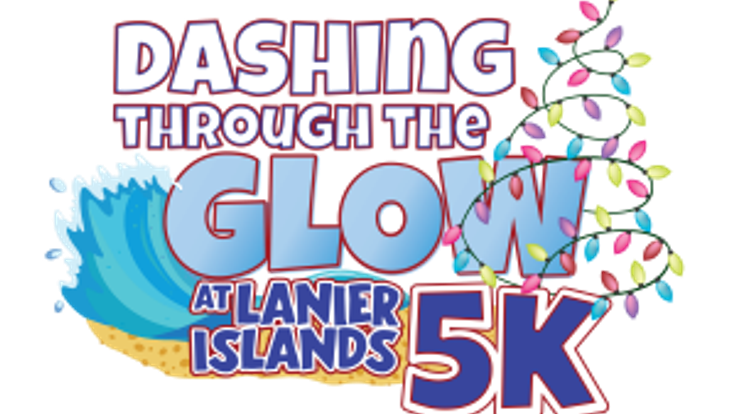 Dashing through the Glow 5K at Lanier Islands cover