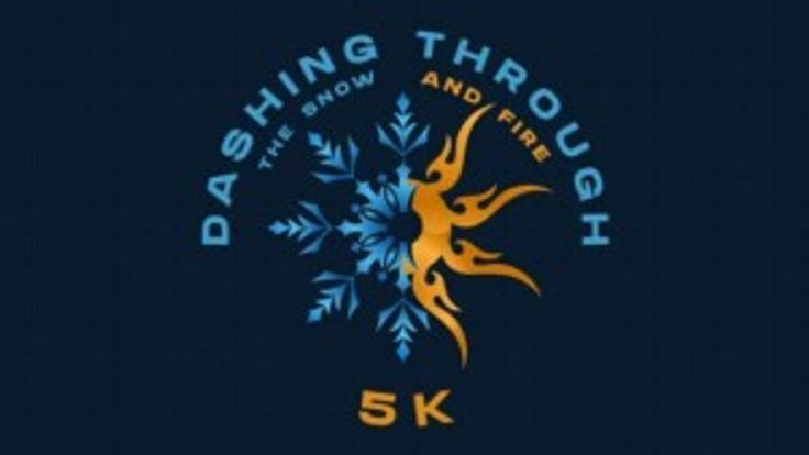 Dashing Through the Snow and Fire 5k cover