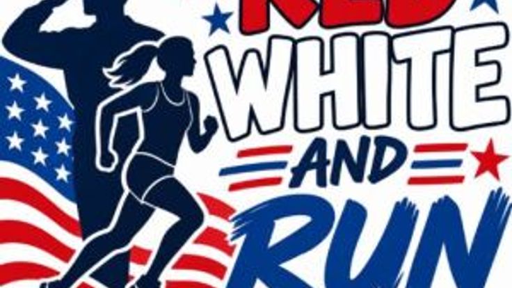 Red, White and Run 4k for Veterans cover