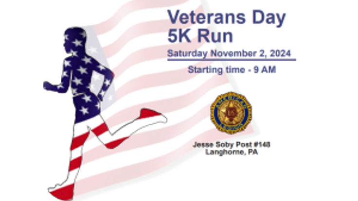 Langhorne American Legion Veteran’s Day 5K cover