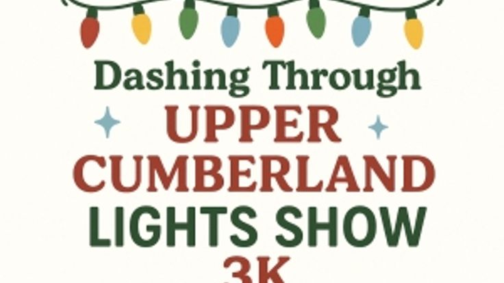 Dashing Through the Upper Cumberland Lights Fun Run! cover