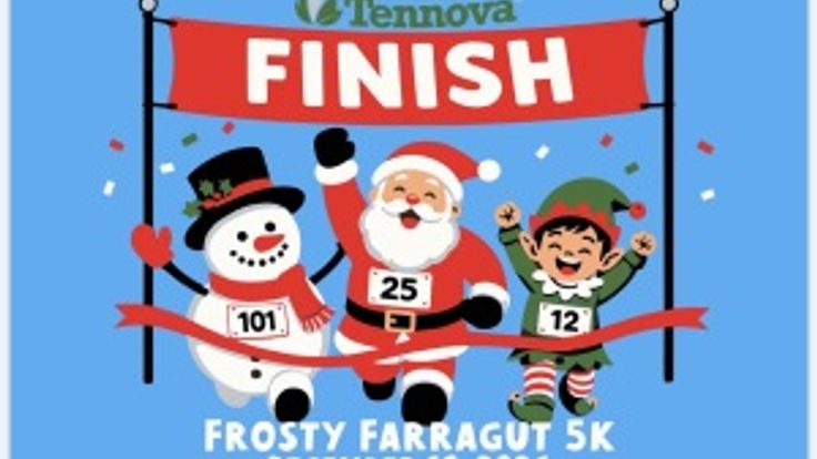 Tennova Farragut Frosty 5K cover