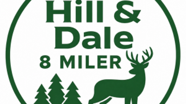 48th Annual Hill & Dale 8 Miler cover
