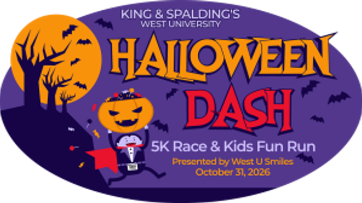 King & Spalding's 2026 West U Halloween Dash and Kids' Fun Run Presented by West U Smiles cover