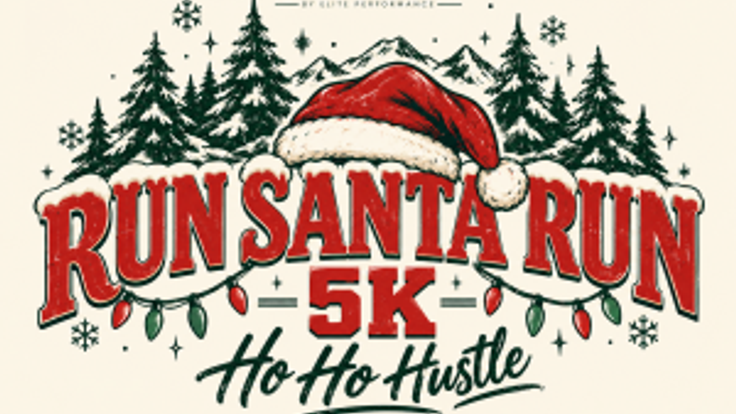 Get Fit Yelm - Run Santa Run 5k cover